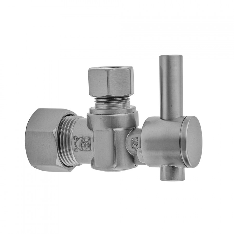 Satin Chrome Jaclo 621-SC 5//8 OD x 3//8 OD Angle Valve