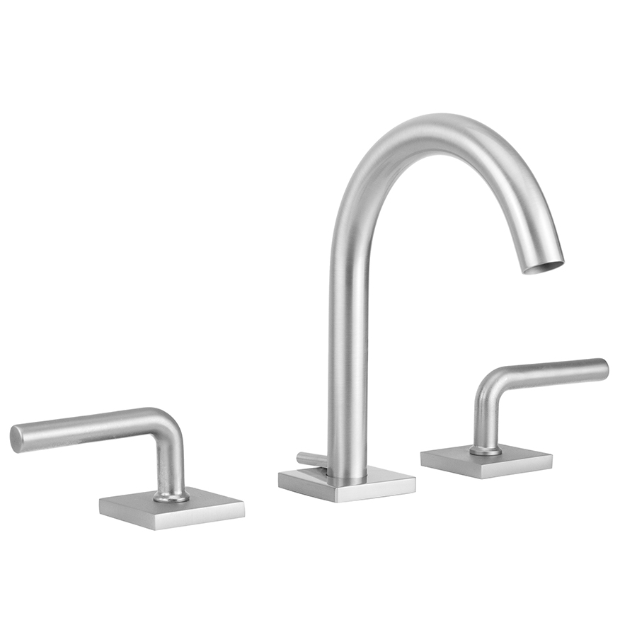 Jaclo Contempo Slim Uptown Faucet with Square Escutcheons & Contempo