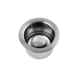 Jaclo 533-125-SDB Extra Long Thread Toe Control Drain Strainer with Overflow 5 Sedona Beige 5 Standard Plumbing Supply