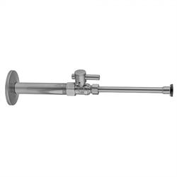 Jaclo 633-PB 5/8Odx1/2Od Angular Valve-Std Cross 633 Polished Brass 
