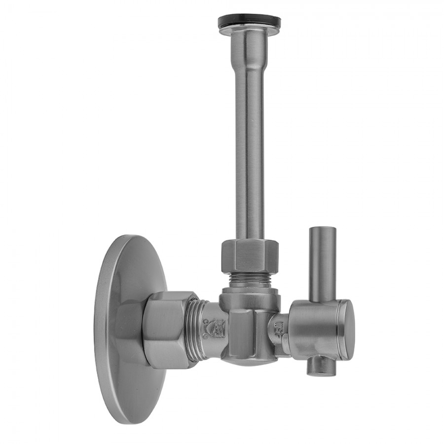 Jaclo A385-TRIM-EB Traditional Round Pressure Balance Valve with Diverter and Hex Lever Handle Europa Bronze Standard Plumbing Supply
