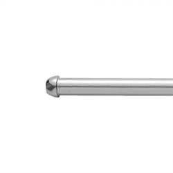 Jaclo 631-2-71-PEW 1/2 Nom Copper x 3/5 O.D Pewter Compression Extension Valve Kit with Contemporary Round Lever Handle 