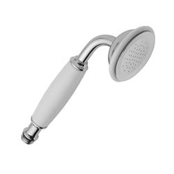 Satin Gold Jaclo 9930-T692-A-240-TRIM-SG Roaring 20s Bathtub Filler with Finial Lever Handles and Angled Handshower