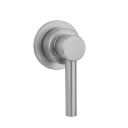 Jaclo T7502-TRIM-WH Rectangular Thermostatic Valve Trim with Thumb /& Lever Handles White