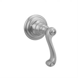 Unlacquered Brass Jaclo A467-TRIM-ULB Traditional Round Pressure Balance Valve with Ribbon Lever Handle
