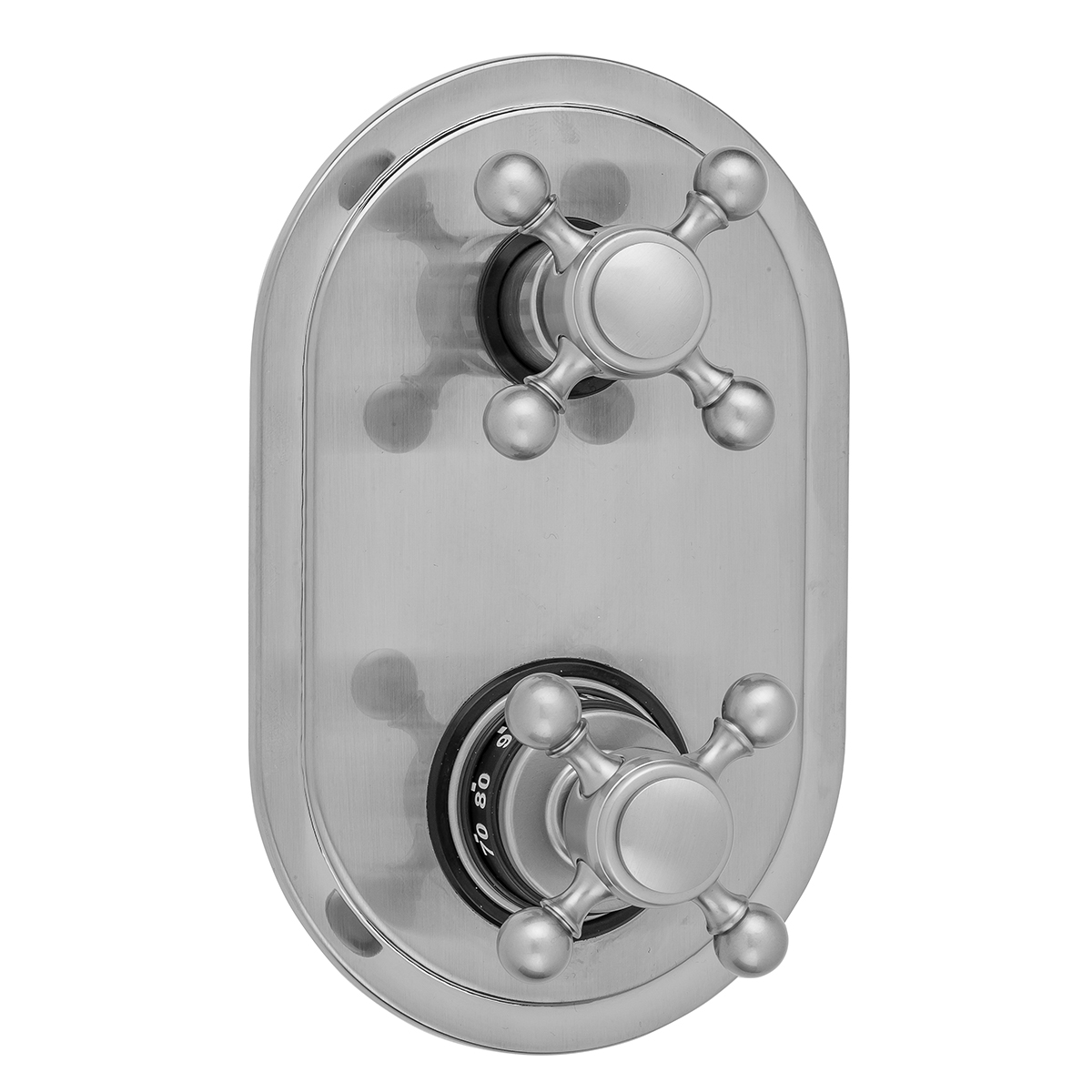 シャワーリモコン(T568) Jaclo :: Oval Plate with Ball Cross Thermostatic Valve with Ball